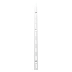 Altro Twin Slot Shelf Wall Upright - 1000mm Length - White