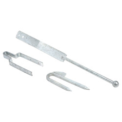 Medium Duty Field Gate Spring Catch - 450 x 45mm - Galvanised