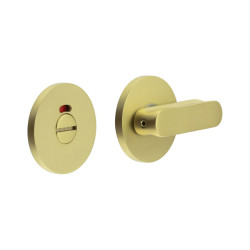 CRES by Frelan CRES803 Bathroom Turn & Release with Indicator - 54mm Diameter - Satin Brass