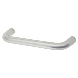 Touchpoint 10mm D-Bar Cabinet Pull Handle - 96mm Centres - Polished Chrome