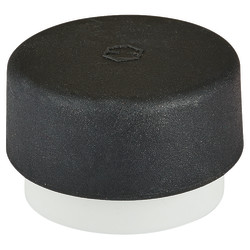 Hoppe AR612 Nylon Floor/Wall Mounted Door Stop - 32 x 20mm - Diamond White