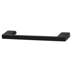 Altro 9mm Slim D-Bar Cabinet Pull Handle - 96mm Centres - Black