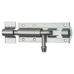Tower Gate Bolt - Straight - 215mm Length - Zinc Plated