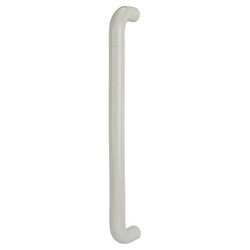 Hoppe AR602/600 Nylon D-Bar Door Pull Handle - Bolt Fix - 600mm c/c - Diamond White