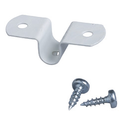 elfa Twin Slot Shelving System - Double-Sided Shelf Joiner - White - Pack of 6