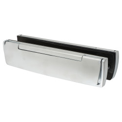 Arrone AR708A Letter Plate - 310 x 76mm - Satin Chrome