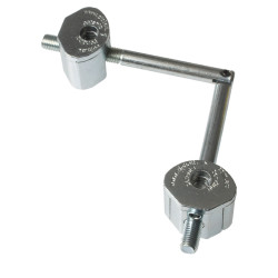 Zipbolt QT11 700 Mini Full Mitre Stair Handrail Connector - 6 x 135mm