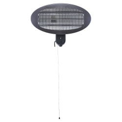 Forum Zink Opal IP34 Standing & Wall Mounted Patio Heater - 650/1300/2000W