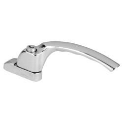 Hoppe uPVC/Timber Espagnolette Locking Multipoint Window Handle - Right Hand - Polished Chrome