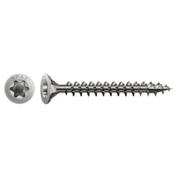 SPAX T-Star Plus Torx Countersunk Wood Screws - 6.0 x 50mm - A2 Stainless Steel - Pack of 100
