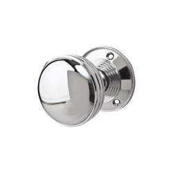 Altro Polished Chrome Ringed Mortice Door Knob - 65mm Rose Diameter