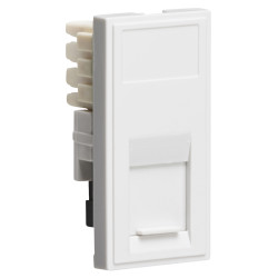 Knightsbridge RJ11 Telephone Euro Module - IDC - White