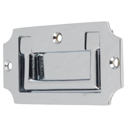 Altro Military Chest Flush Cabinet Pull Handle - 89 x 45mm - Polished Chrome