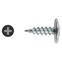 TIMCO Coarse Thread Wafer Head Sharp Point Drywall Screws - 4.2 x 13mm - Pack of 1000