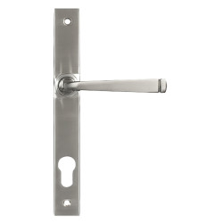 From The Anvil Avon uPVC Slimline Multipoint Door Handle - 92mm c/c - Satin Stainless Steel