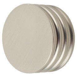 Frelan Hoxton Sturt Round Cabinet Knob - 40mm Diameter - Satin Nickel