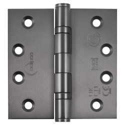 Eclipse Ball Bearing Grade 13 Butt Fire Door Hinge - 102 x 102 x 3mm - Dark Bronze - Pair