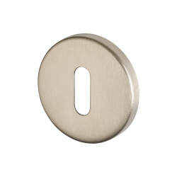 Altro Escutcheon - 52mm Diameter - Keyhole - Satin Stainless Steel