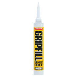 Evo-Stik Yellow Gripfill Grab Adhesive - Solvent Free - 350ml - White
