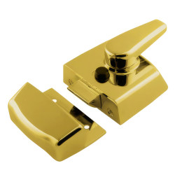 ERA Replacement Nightlatch - 60mm Backset - Polished Brass Case/Cylinder