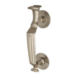 Altro Doctor Door Knocker - 202 x 55mm - Satin Nickel