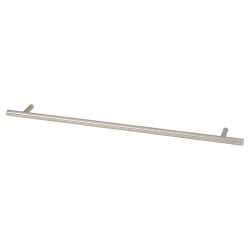 Altro 10mm T-Bar Cabinet Pull Handle - 320mm Centres - Satin Stainless Steel