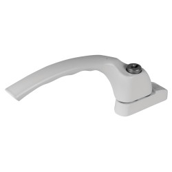Hoppe uPVC/Timber Espagnolette Locking Multipoint Window Handle - Left Hand - White