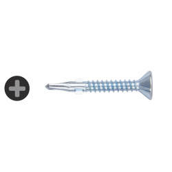 TIMCO Wing Tip Self Drilling Screw for Light Section Steel - 4.8 x 38mm - Pack of 200