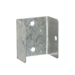 Fence Panel Clip - 50 x 45mm - Galvanised - Pack of 16