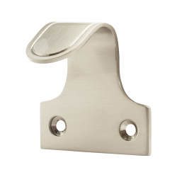 Altro Quality Sash Window Finger Lift - 50 x 35mm - Satin Nickel