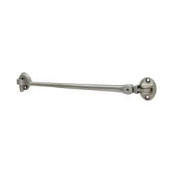 Hampstead Heavy Duty Cabin Hook & Eye - 250mm Length - Satin Nickel