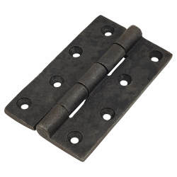 Cast Iron Butt Door Hinge - 102 x 63mm - Self Colour - Pair