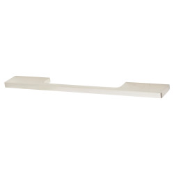 Altro 8mm Slim D-Bar Cabinet Pull Handle - 224mm Centres - Satin Nickel