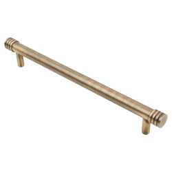 Frelan Hoxton Sturt 15mm T-Bar Cabinet Pull Handle - 224mm Centres - Antique Brass
