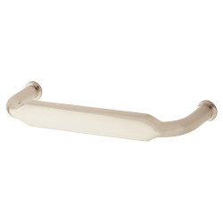 Altro Eton 12mm D-Bar Cabinet Pull Handle - 96mm Centres - Satin Nickel