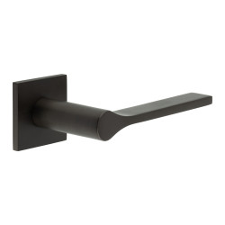 CRES by Frelan Dark Bronze Unsprung Fire Rated Door Handles on Square rose - CR-105 Range