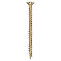 TIMCO Classic Pozi Countersunk Wood Screws - 3.5 x 50mm - Yellow Zinc - Pack of 200