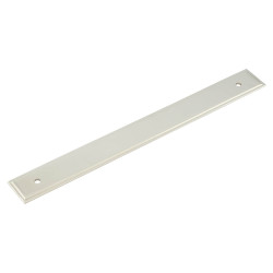 Frelan Hoxton Rushton Cabinet Handle Backplate Only - 268 x 30mm - Polished Nickel
