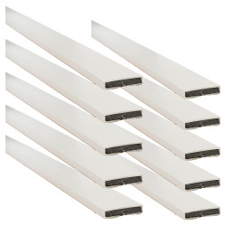 Pyroplex Plain Fire Only Intumescent Strip - FD60 - 20 x 4 x 2100mm - White - Pack of 50