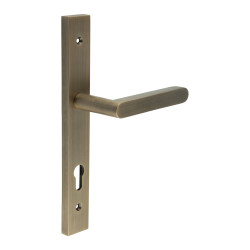 CRES by Frelan CR-101 uPVC Multipoint Door Handle - 92mm c/c - Antique Brass