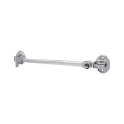 Hampstead Heavy Duty Cabin Hook & Eye - 200mm Length - Polished Chrome