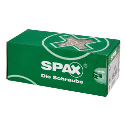 SPAX Yellox Pozi Countersunk Wood Screws Value Pack - 5.0 x 70mm - Yellow Zinc - Pack of 200