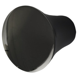 Crofts & Assinder Malvern Round Cabinet Knob - 30mm Diameter - Black Nickel
