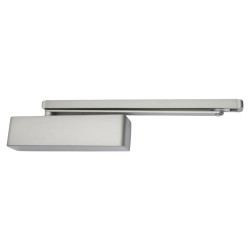 Briton 2320B.T.S.SES Cam Action Fire Door Closer - Size 2-4 - Pull Side - Silver Softline Cover
