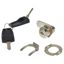 Cam Lock - 19 x 20mm - Keyed to Differ - Nickel Plated
