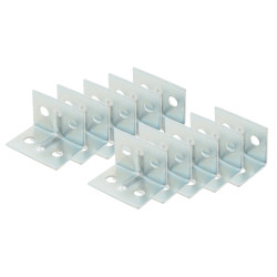 Angle Bracket - 29 x 20 x 20mm - Zinc Plated - Pack of 10