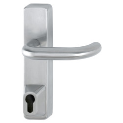 Arrone AR8806 Outside Access Device without Cylinder - Lever - Sat Stainless
