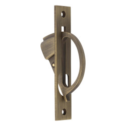 Burlington by Frelan Sliding Door Edge Pull - 130mm - Antique Brass