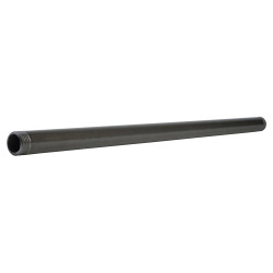 Altro 1/2" Pipe Shelving Iron Threaded Pipe - 18"/450mm Length - Grey