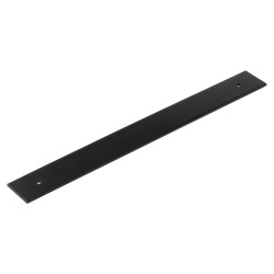 Frelan Hoxton Fanshaw Cabinet Handle Backplate Only - 268 x 30mm - Matt Black